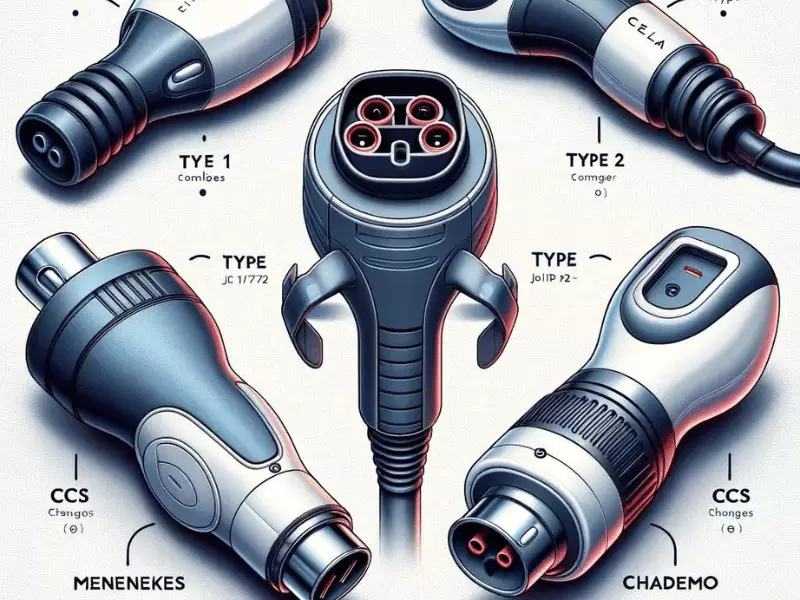 Types of EV Charging Connectors