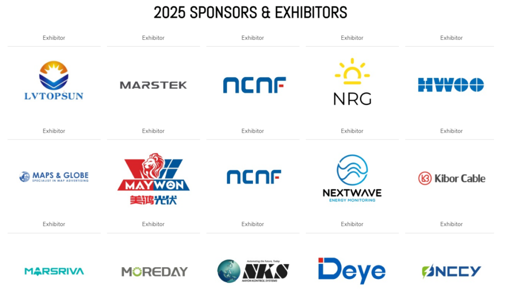 Moreday team at Solar & Storage Live show in Philippines from May 19th to May 20th at SMX Convention Center Manila, showcasing our best photovoltaic PV accessories, solar system transmission and distribution unit and equipment, AC and DC EV charging stations, solar energy storage system