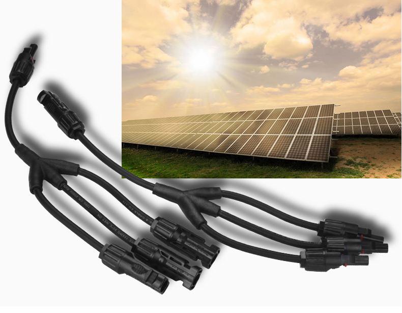 Designed for outdoor use, MC4 connectors usually feature an IP67 protection rating, ensuring they have high level of dust resistance, and can withstand immersion in 1 meter of water for 30 minutes. Good to use to connect between the solar panels and the combiner boxes or directly with certain supported inverter models.