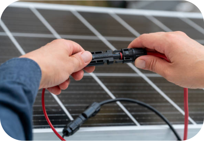 Designed for outdoor use, MC4 connectors usually feature an IP67 protection rating, ensuring they have high level of dust resistance, and can withstand immersion in 1 meter of water for 30 minutes. Good to use to connect between the solar panels and the combiner boxes or directly with certain supported inverter models.