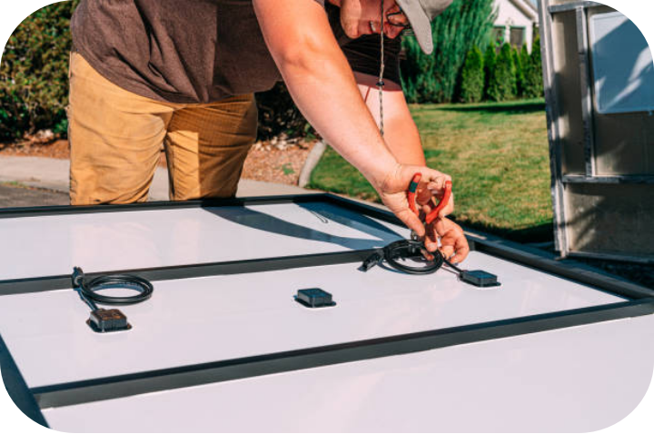 Designed for outdoor use, MC4 connectors usually feature an IP67 protection rating, ensuring they have high level of dust resistance, and can withstand immersion in 1 meter of water for 30 minutes. Good to use to connect between the solar panels and the combiner boxes or directly with certain supported inverter models.