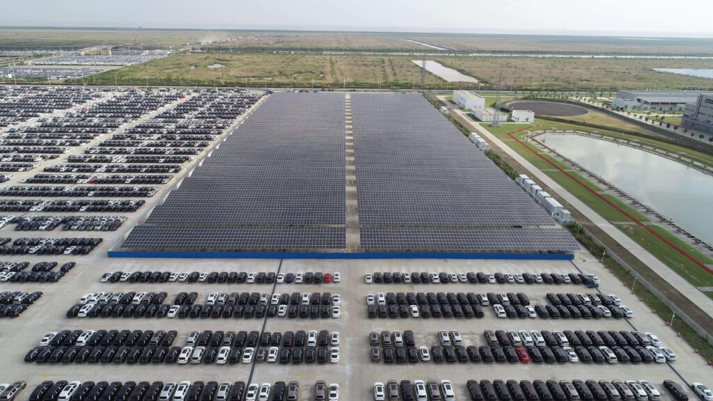 Ground photovoltaic power station