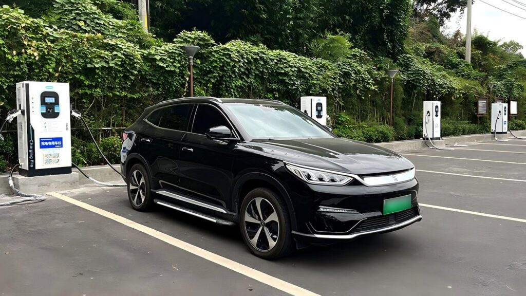 MOREDAY DC fast charger real installation photo