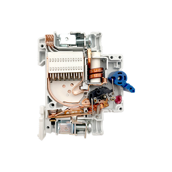 DC miniature fuse cross-section diagram